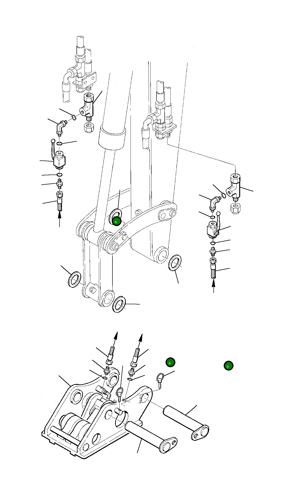Шланг 21D-09-91760 Komatsu
