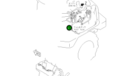 Шланг YM172734-14610 Komatsu