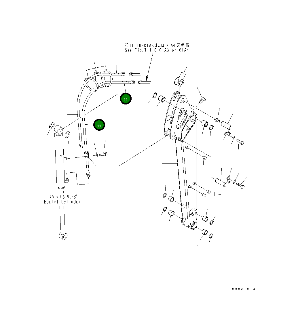 Шланг 22L-62-23230 Komatsu