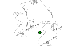 Шланг 21W-62-43681 Komatsu