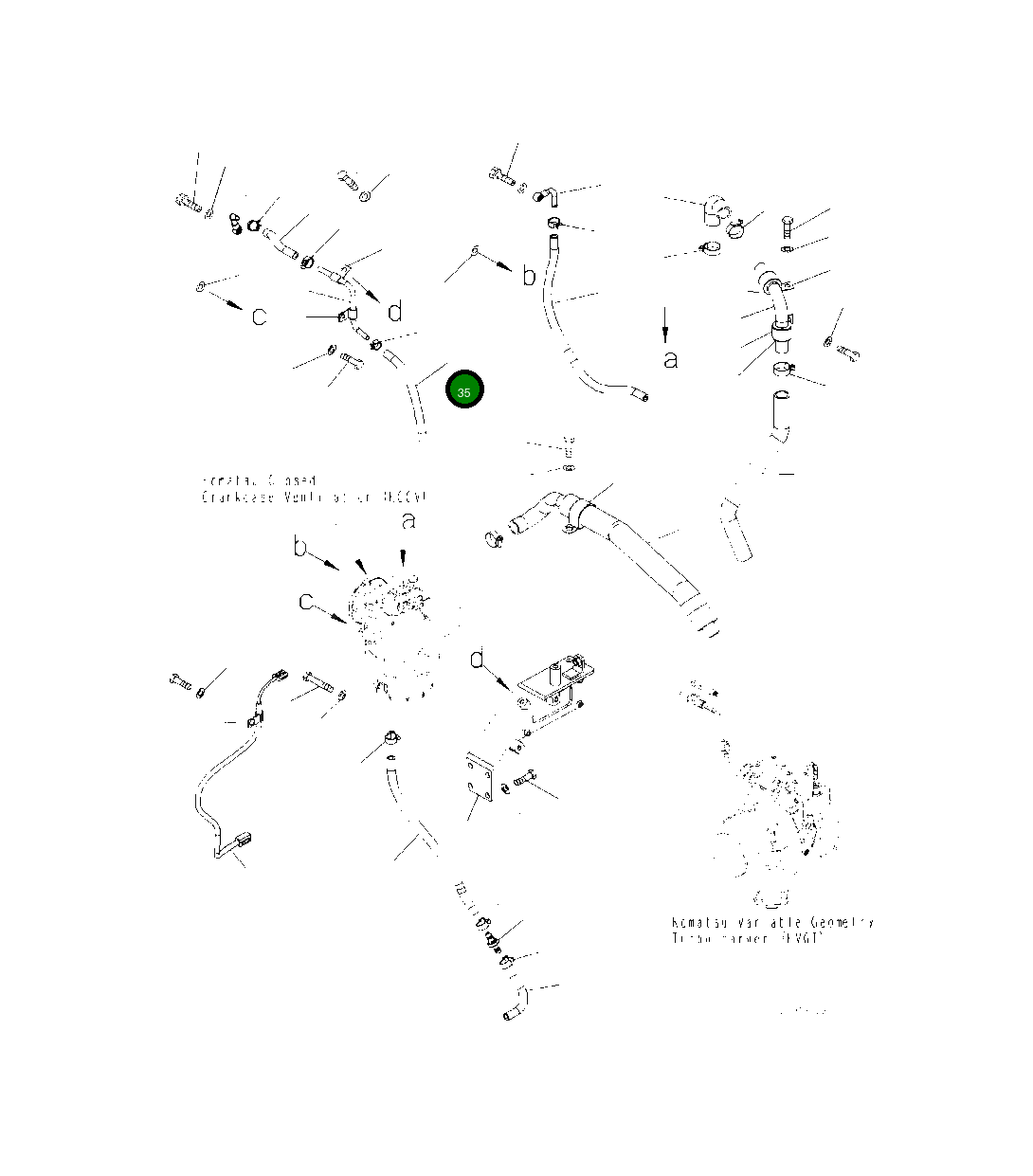 Шланг 423-01-61381 Komatsu