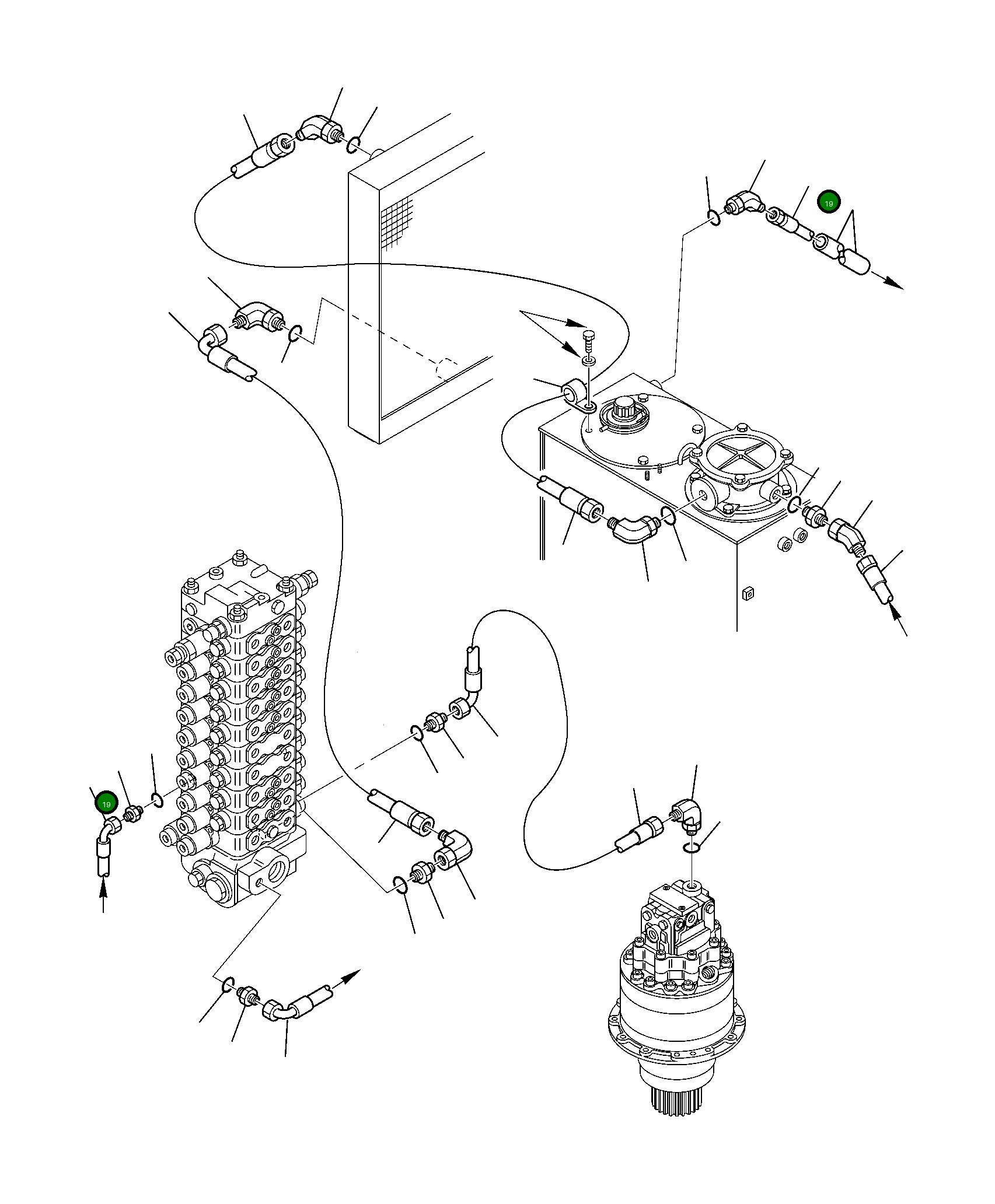 Шланг 226-09-11160 Komatsu