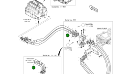Шланг 2184-1124D126 Komatsu