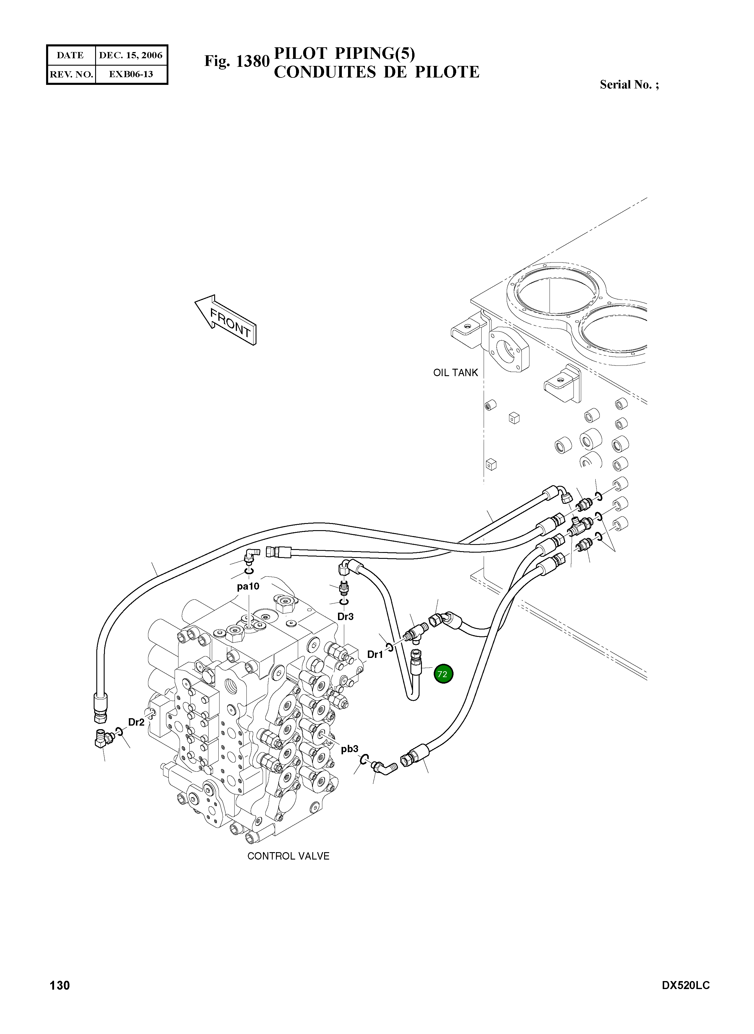 Шланг DS2093070 Komatsu
