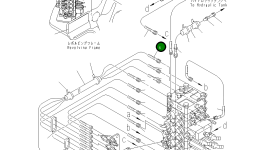 Шланг 22B-62-18170 Komatsu