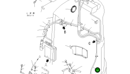 Шланг YM172187-18220 Komatsu