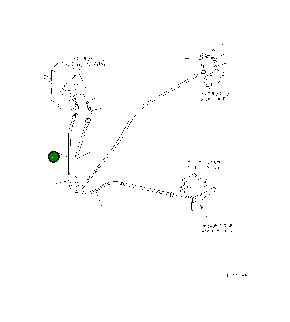 Шланг 230-09-04320 Komatsu
