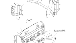 Втулка 195-71-74270 Komatsu