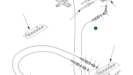 Шланг 392079007 Komatsu