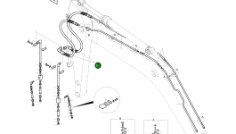 Шланг 1/2 184D1036DP100 Komatsu