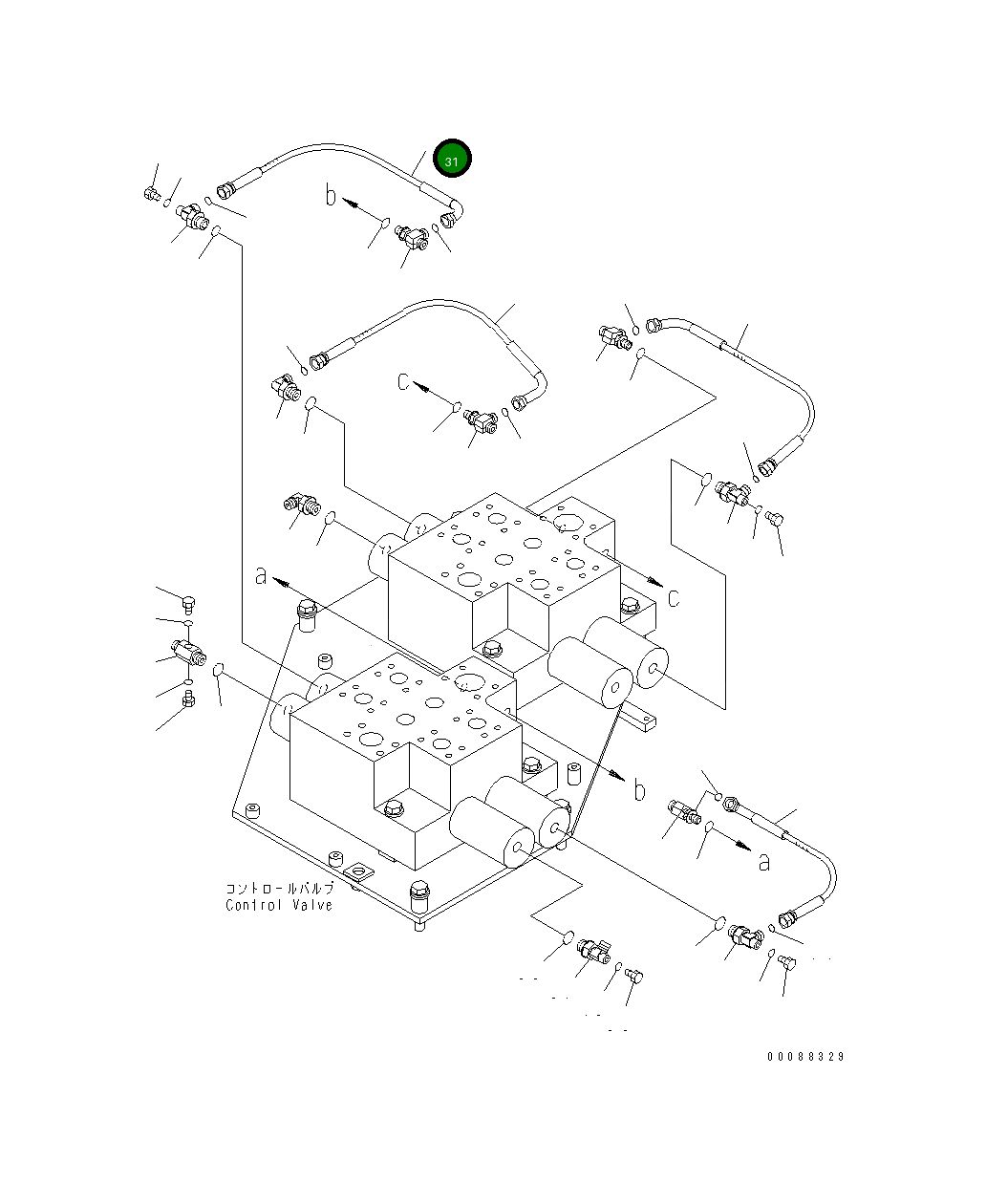 Шланг 427-62-25560 Komatsu