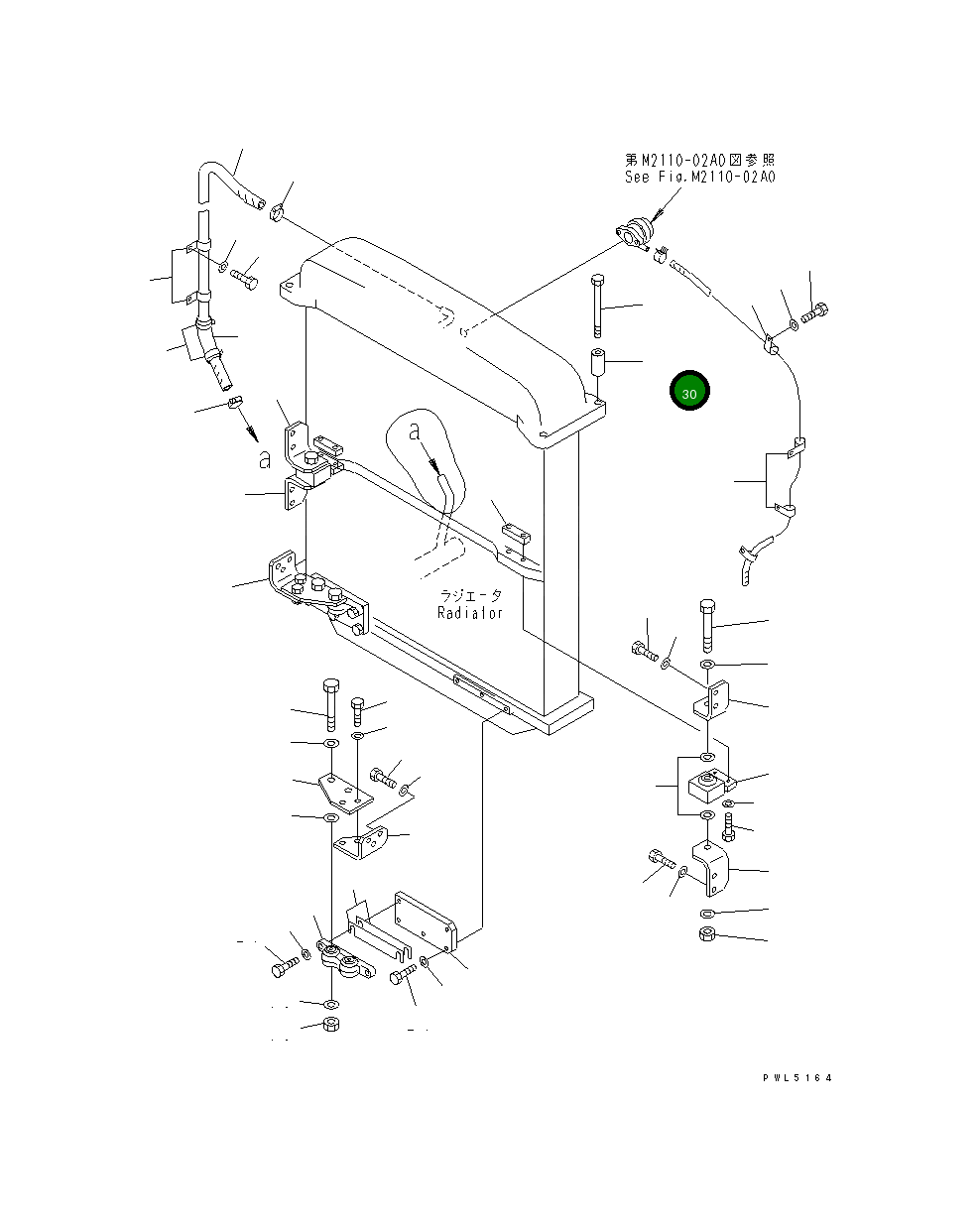 Втулка 154-03-13240 Komatsu