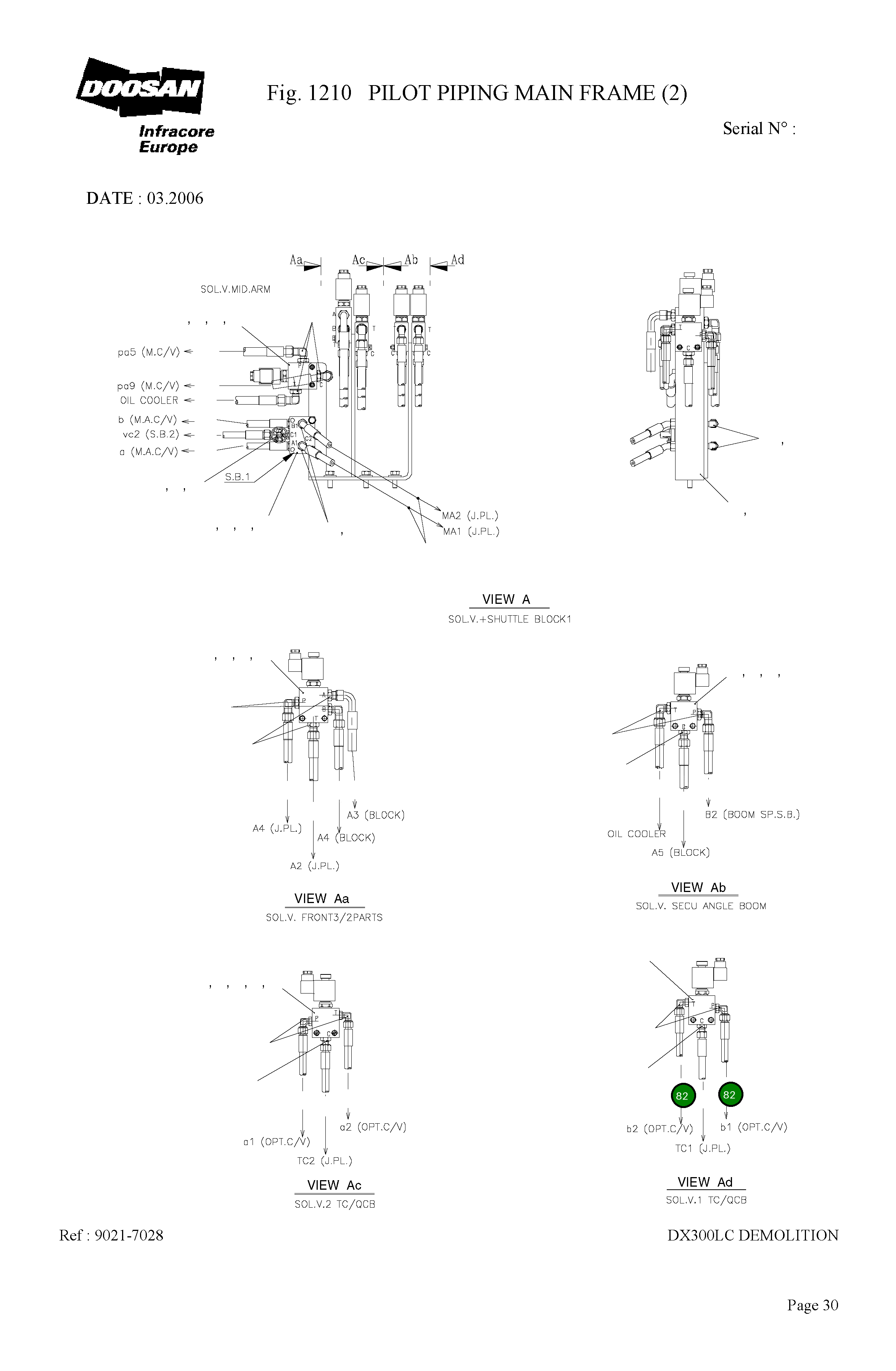 Шланг DS2093397 Komatsu