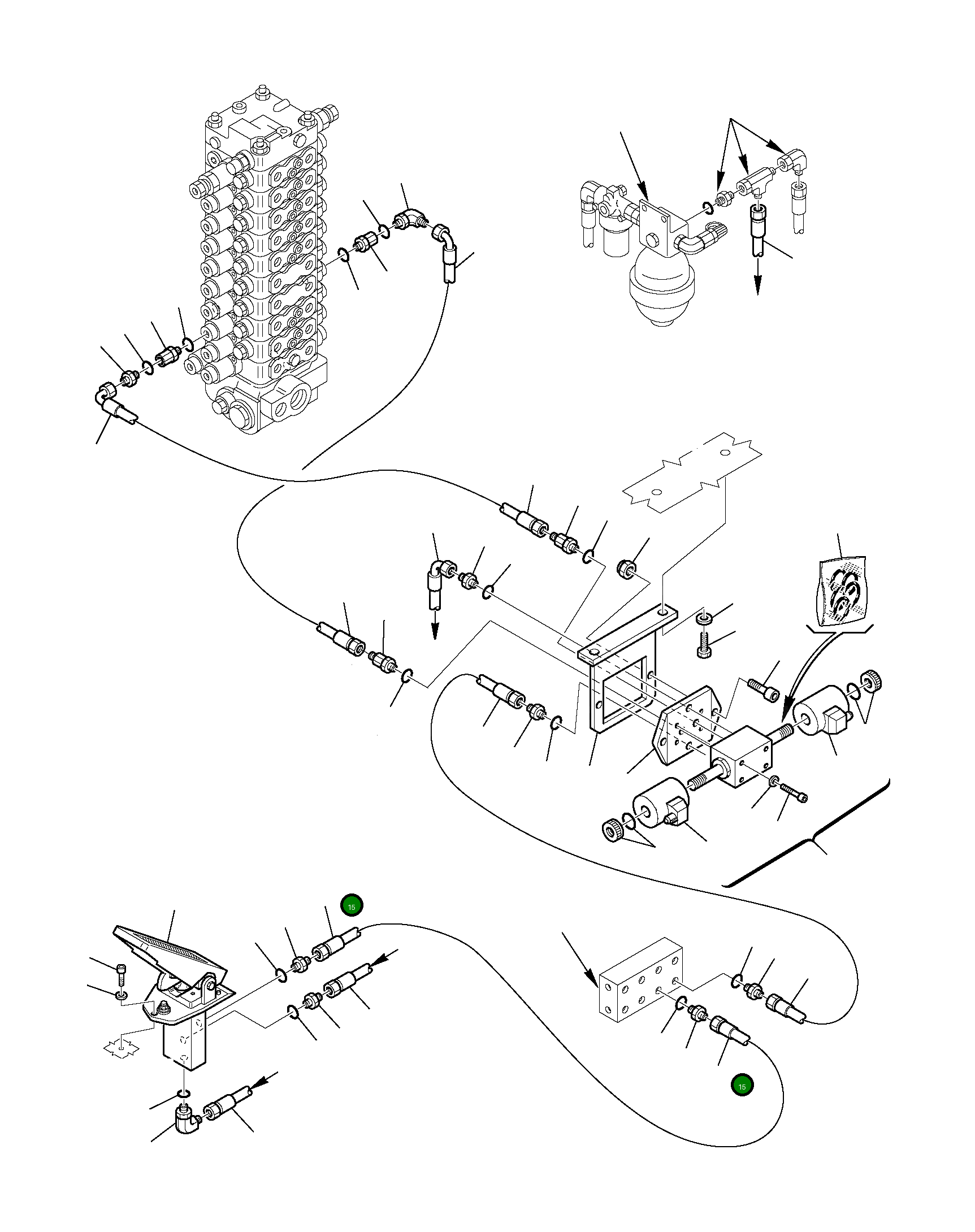 Шланг 21D-09-97260 Komatsu