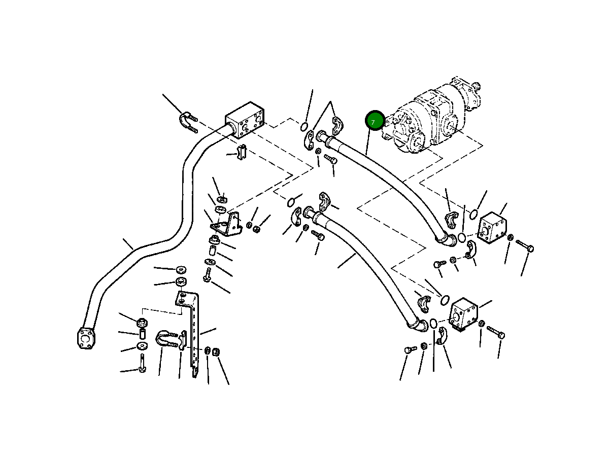 Шланг 426-62-23930 Komatsu