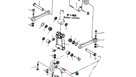Втулка 206-70-67150 Komatsu