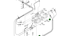 Шланг 21M-62-22150 Komatsu