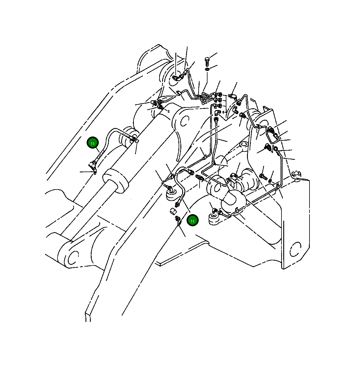 Шланг 426-70-13280 Komatsu
