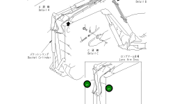 Шланг YM172187-78590 Komatsu