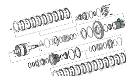 Шестерня 4646 352 188 Komatsu