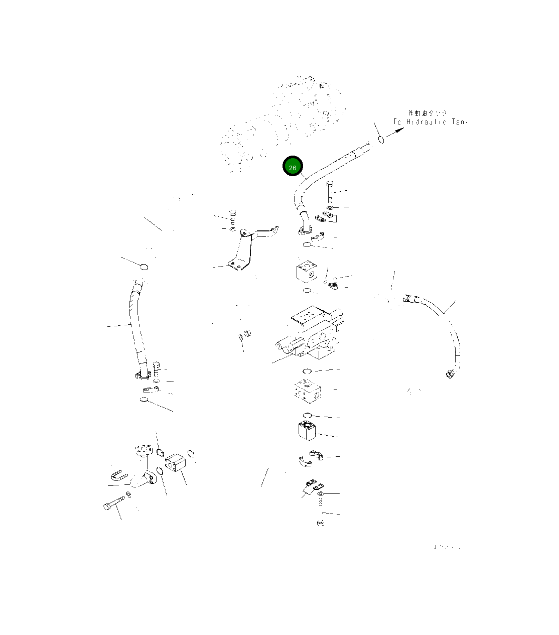 Шланг 425-62-51781 Komatsu