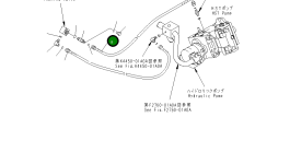 Шланг 415-18-21550 Komatsu