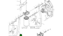 Шланг 423-Z13-4191 Komatsu