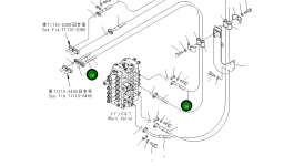 Шланг 22U-62-31691 Komatsu