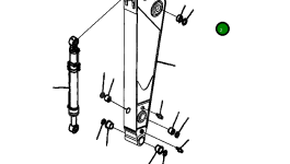 Втулка 207-70-D9860 Komatsu
