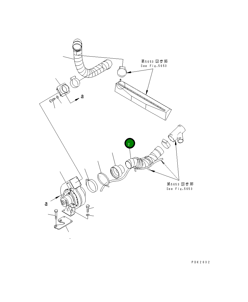 Шланг 362-07-43710 Komatsu