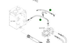 Шланг 550L 2184-1212D12 Komatsu