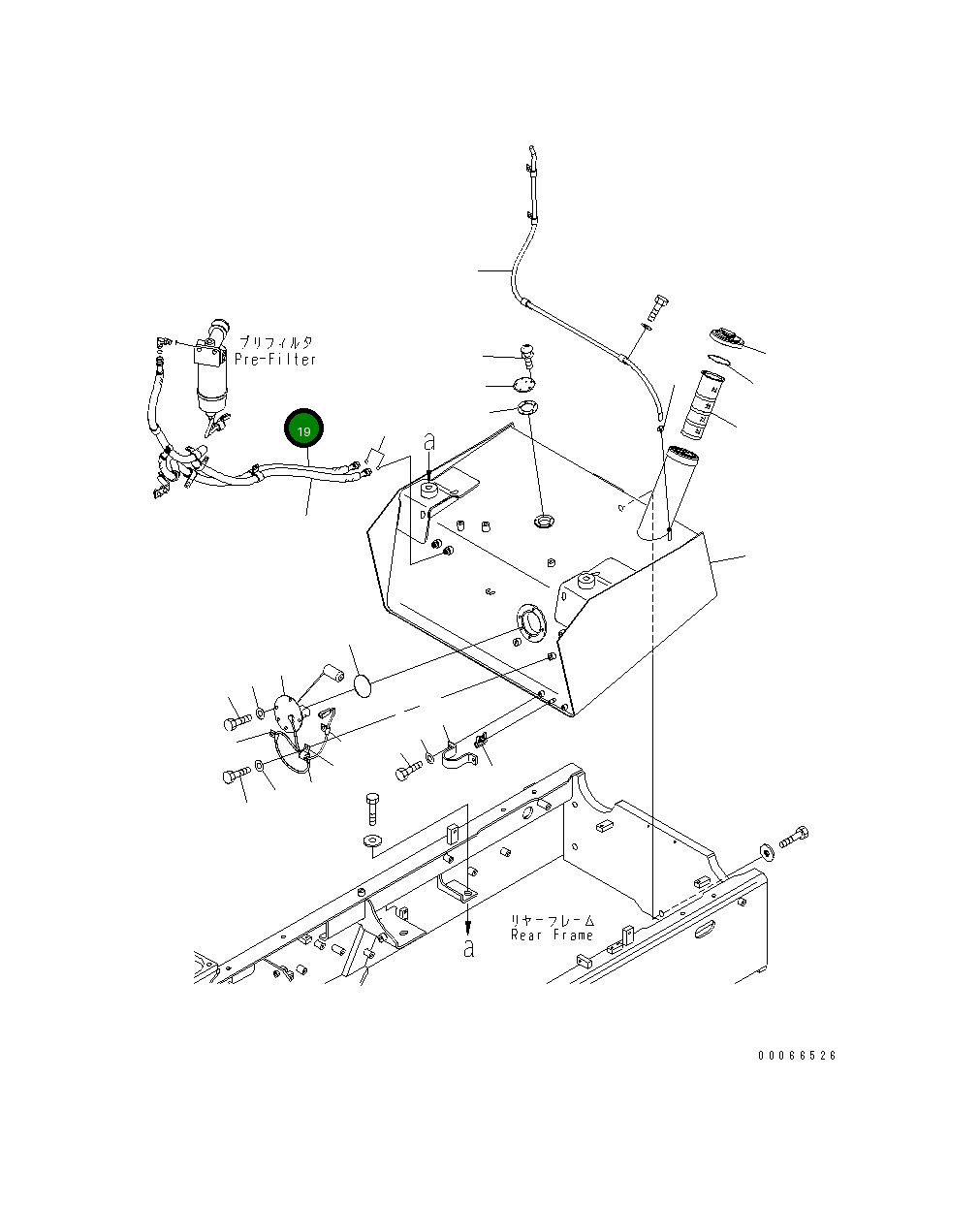 Шланг 417-04-41330 Komatsu