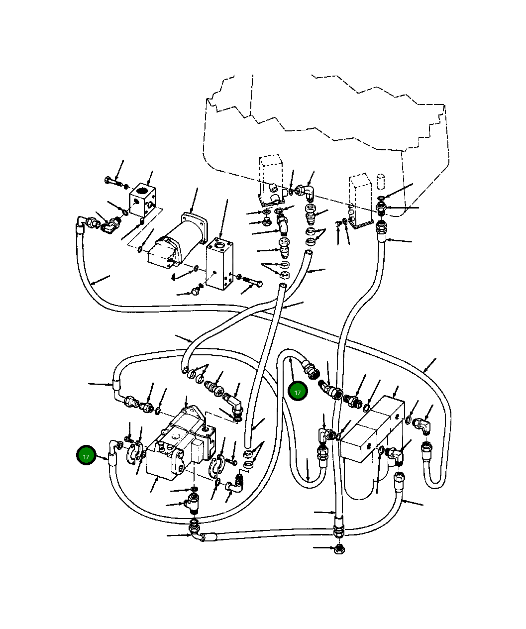 Шланг 158 289 Komatsu