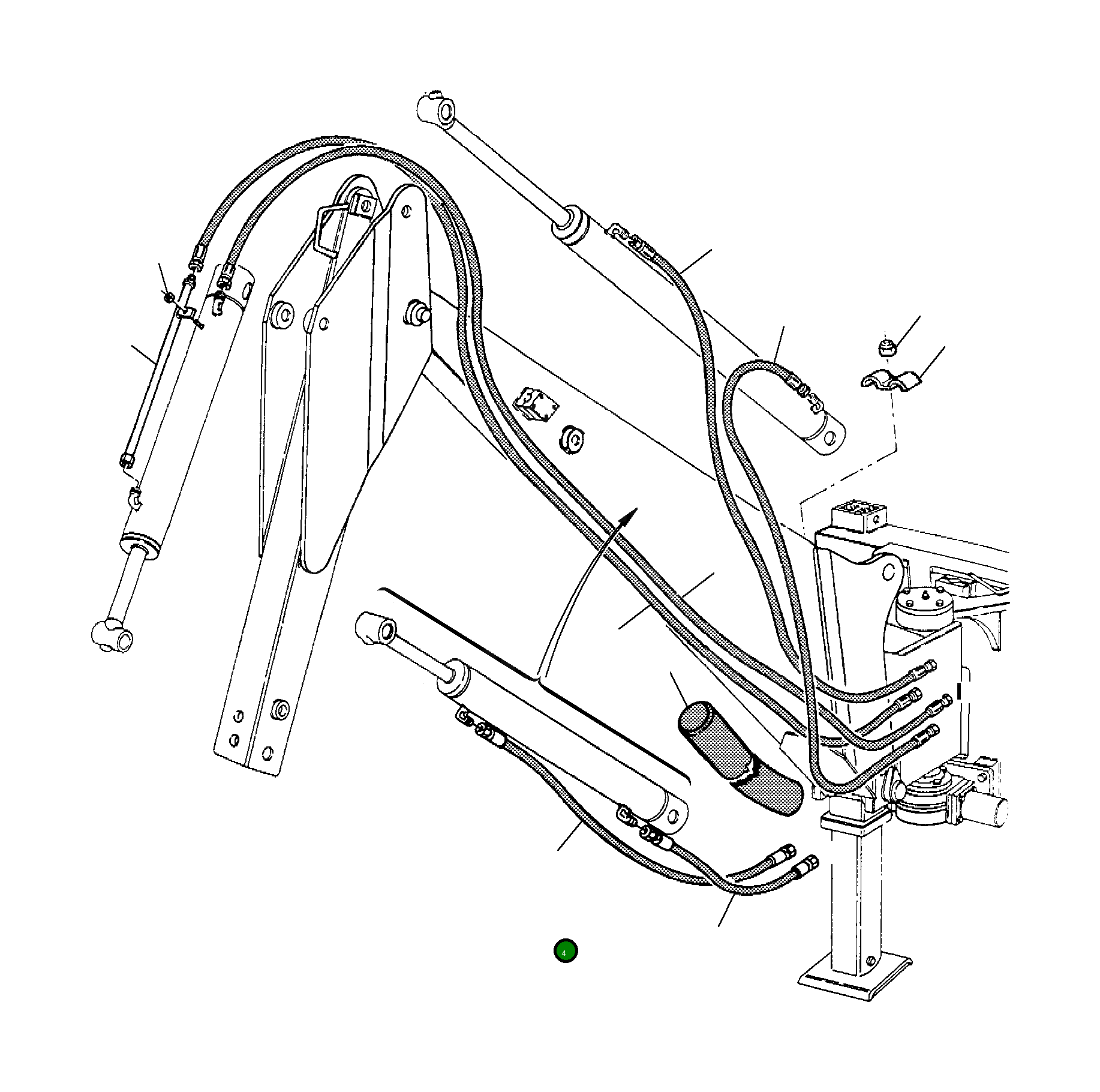 Шланг UE2700462 Komatsu