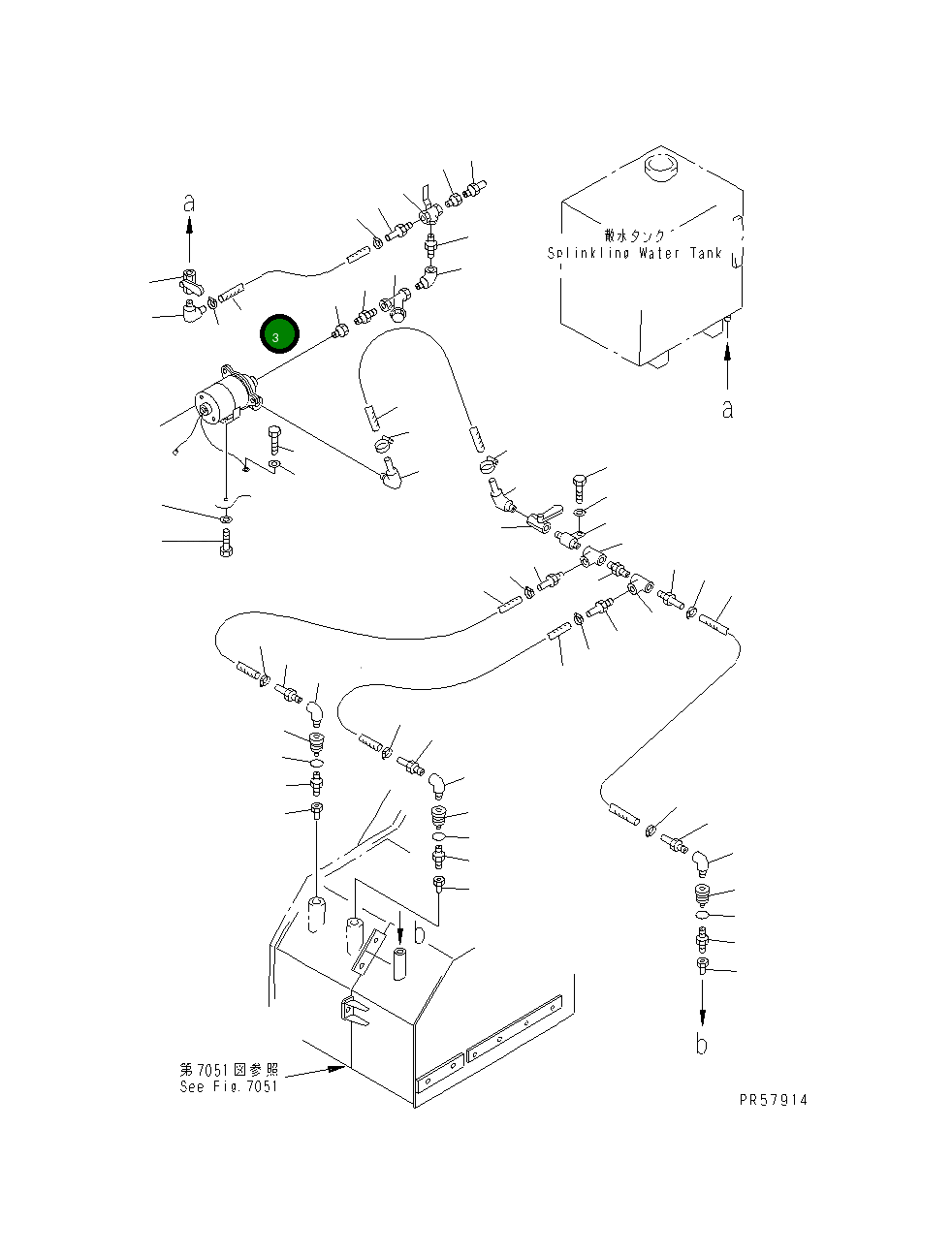 Шланг 26A-80-11290 Komatsu