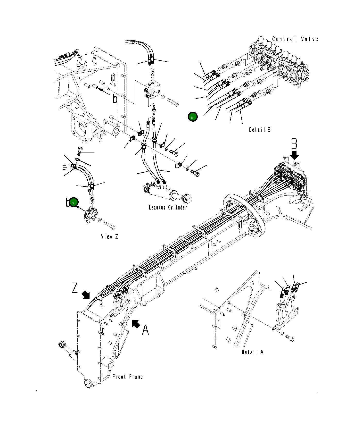 Шланг 23H-60-15441 Komatsu