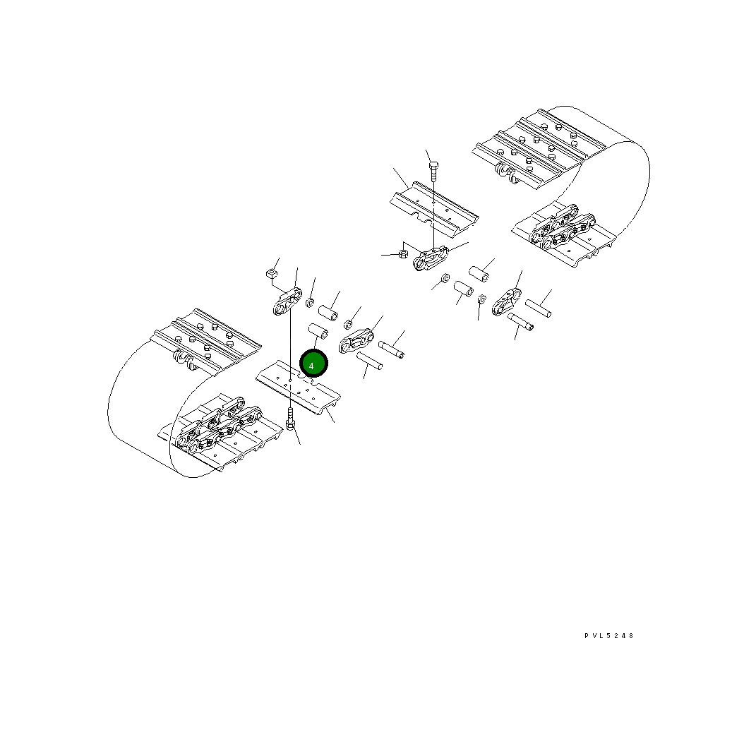 Втулка 175-32-11242 Komatsu