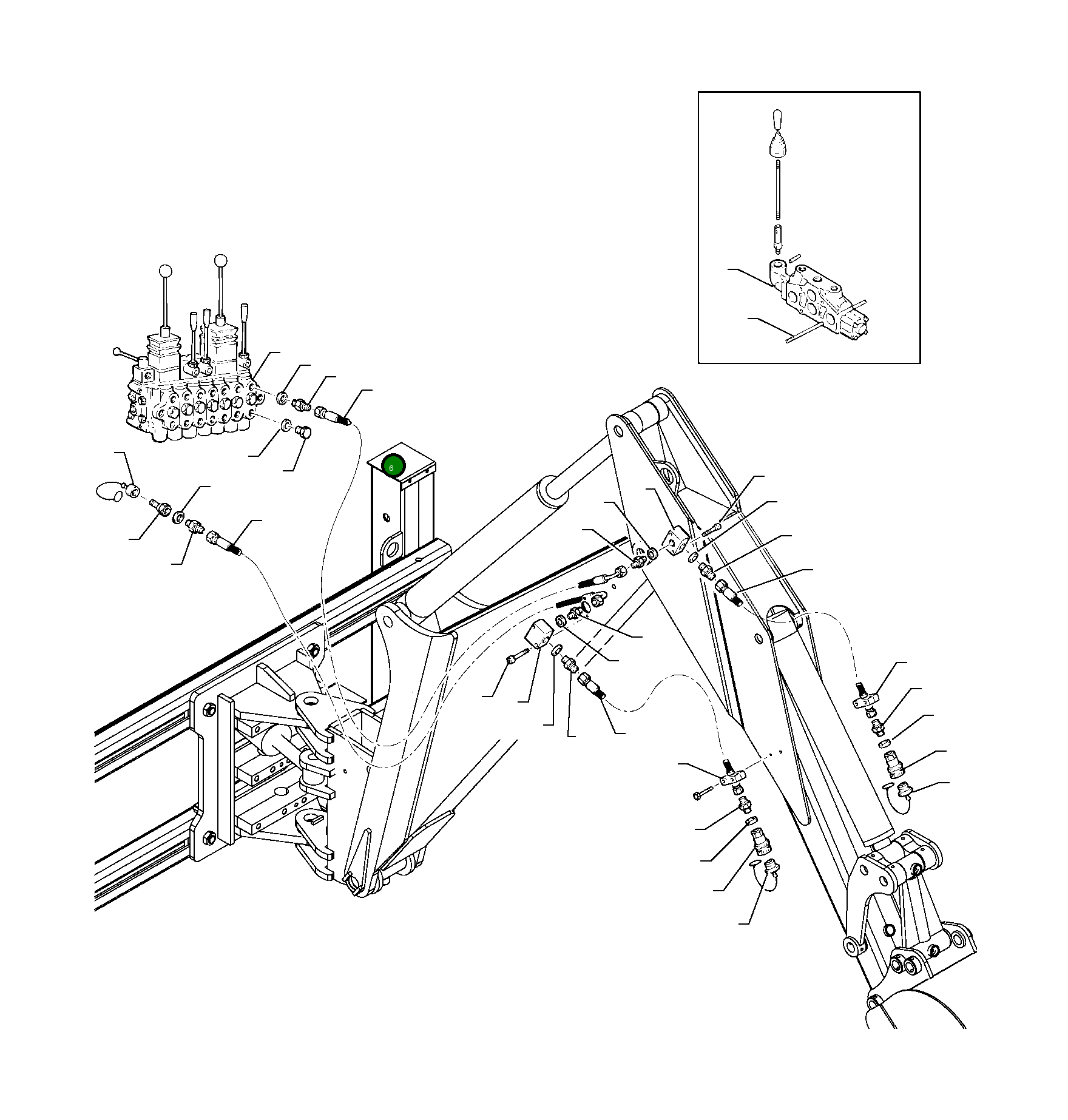 Шланг UE0000143 Komatsu