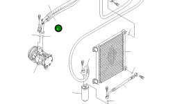 Шланг AN51411-A1180 Komatsu