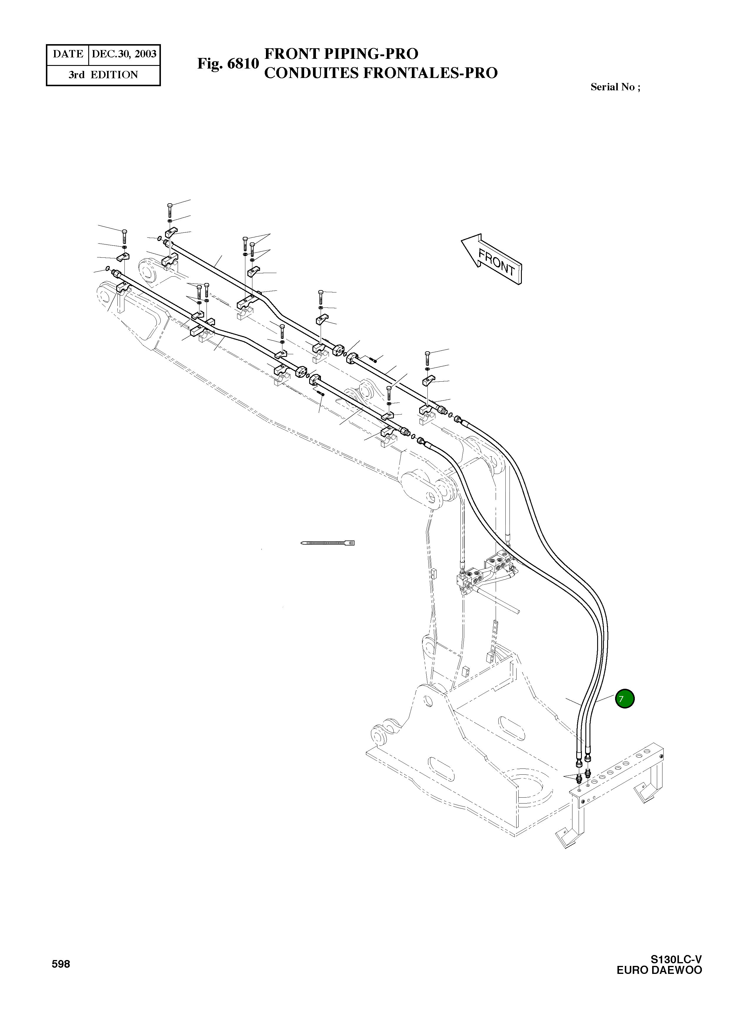 Шланг 9184-1051D15 Komatsu