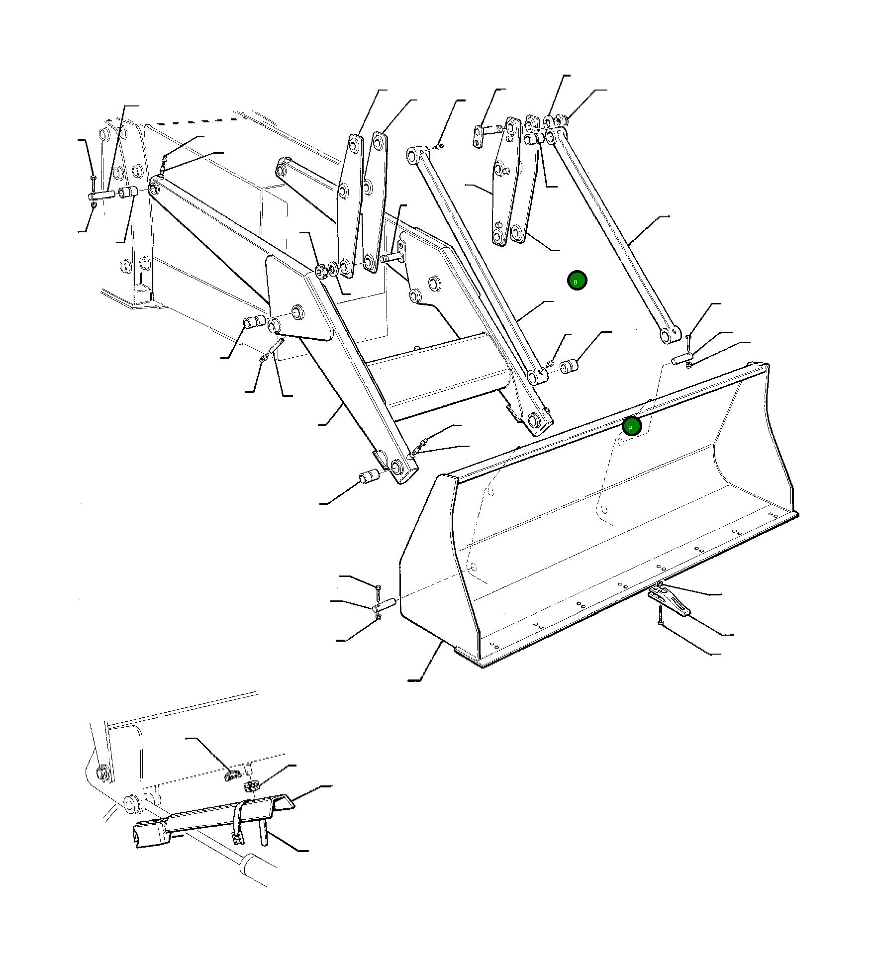 Втулка 500217004 Komatsu