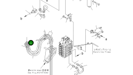 Шланг 21J-973-1382 Komatsu