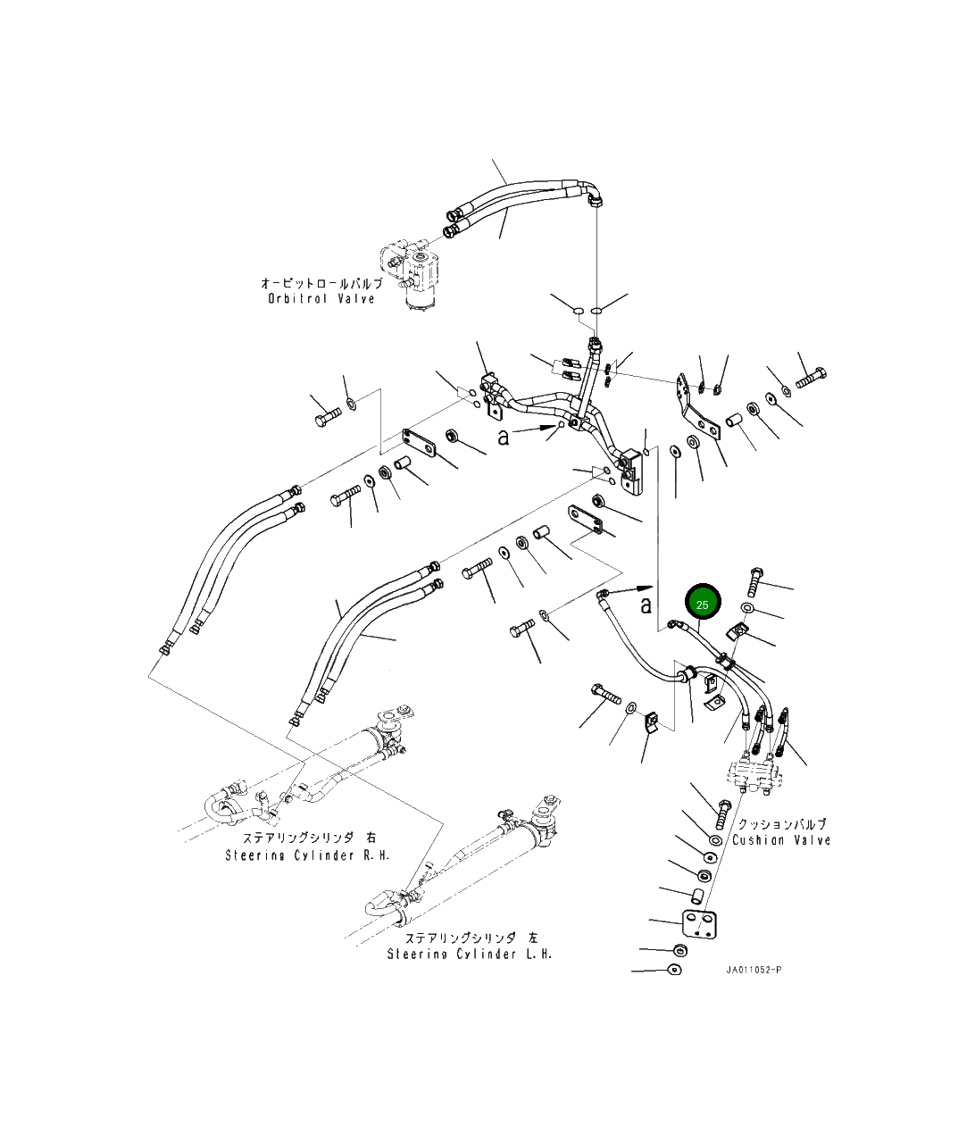 Шланг 419-62-54450 Komatsu