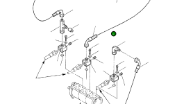 Шланг 392186015 Komatsu