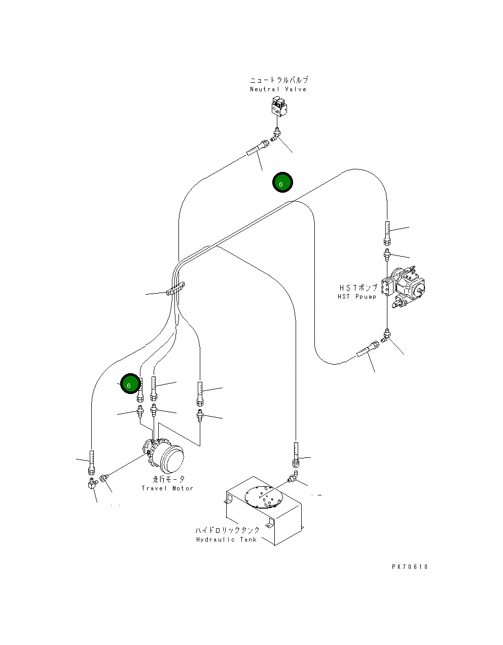 Шланг 267-97-50288 Komatsu
