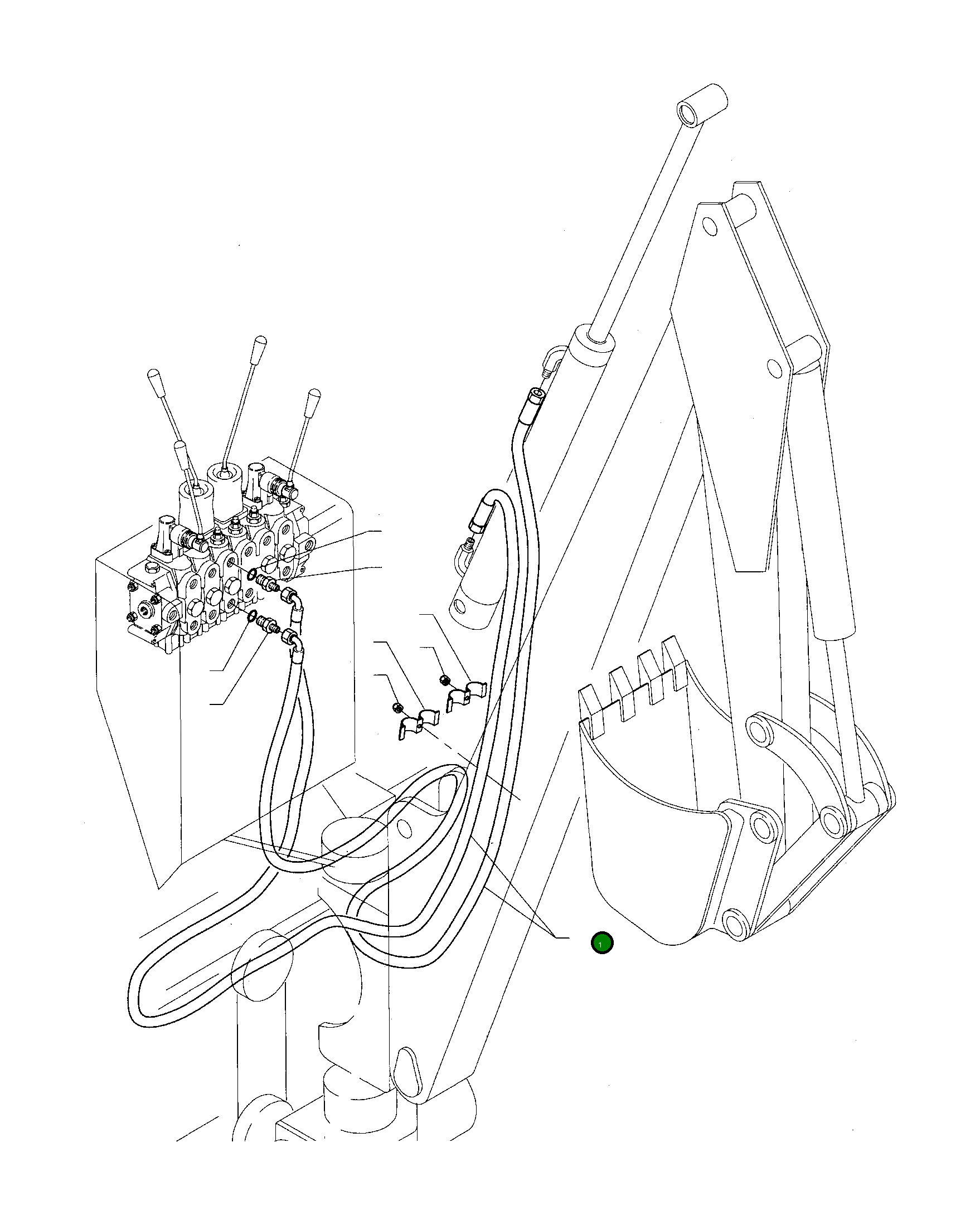 Шланг UE1200029 Komatsu