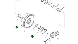 Втулка 208-30-11560 Komatsu