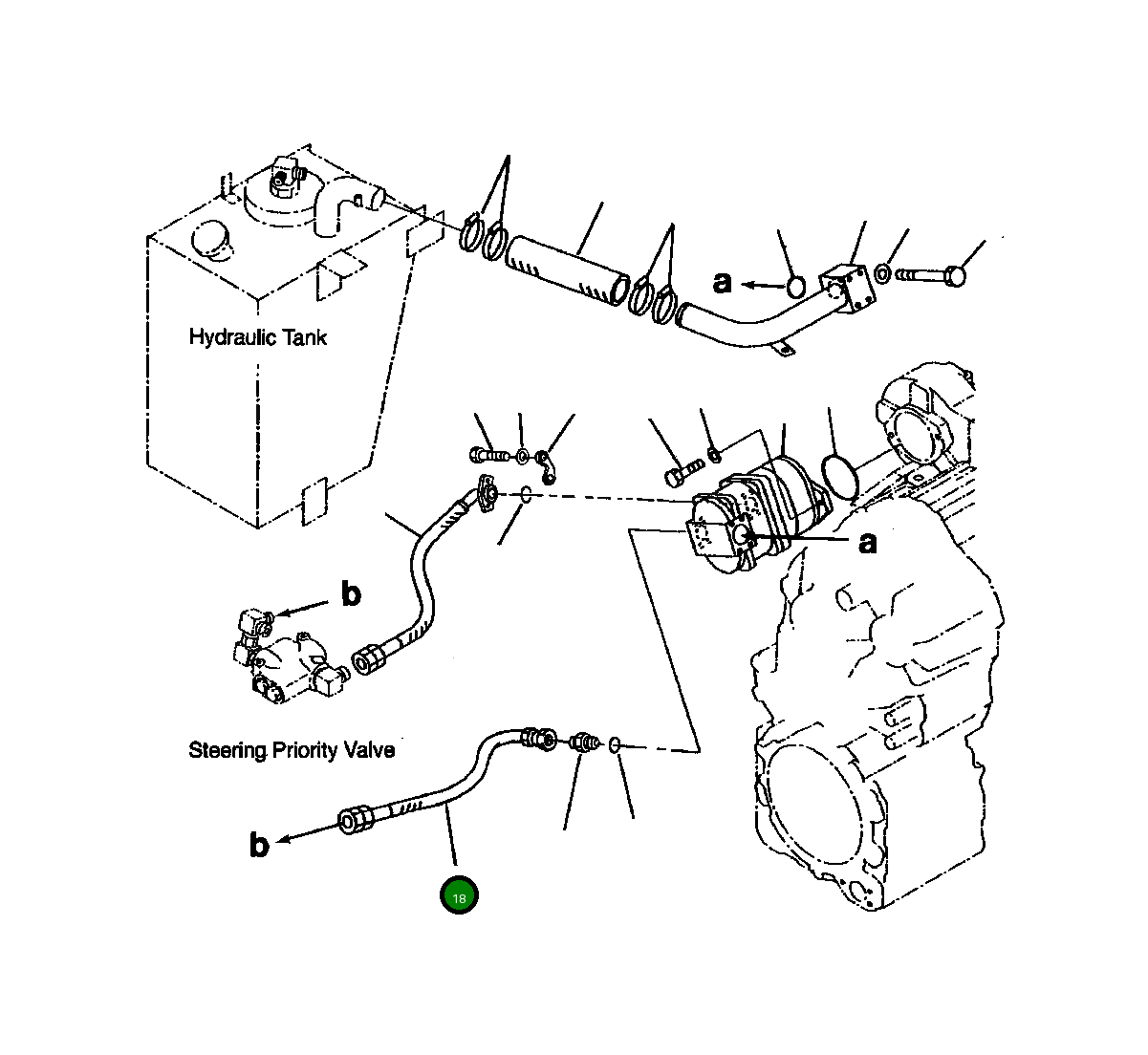 Шланг 417-62-A1420 Komatsu