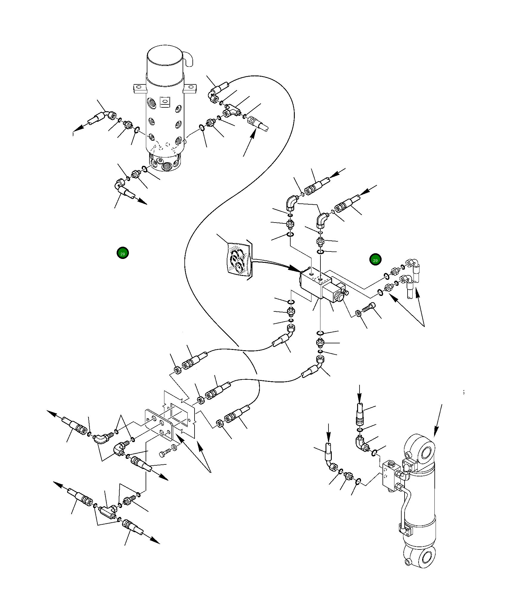 Шланг 226-09-11210 Komatsu