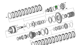 Гайка 0637 504 042 Komatsu